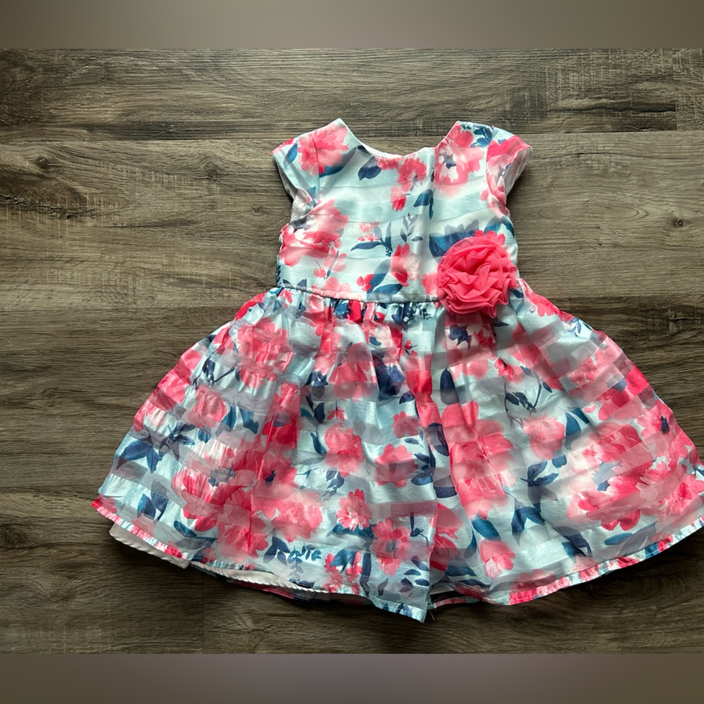 Jona Michelle floral print dress 2T